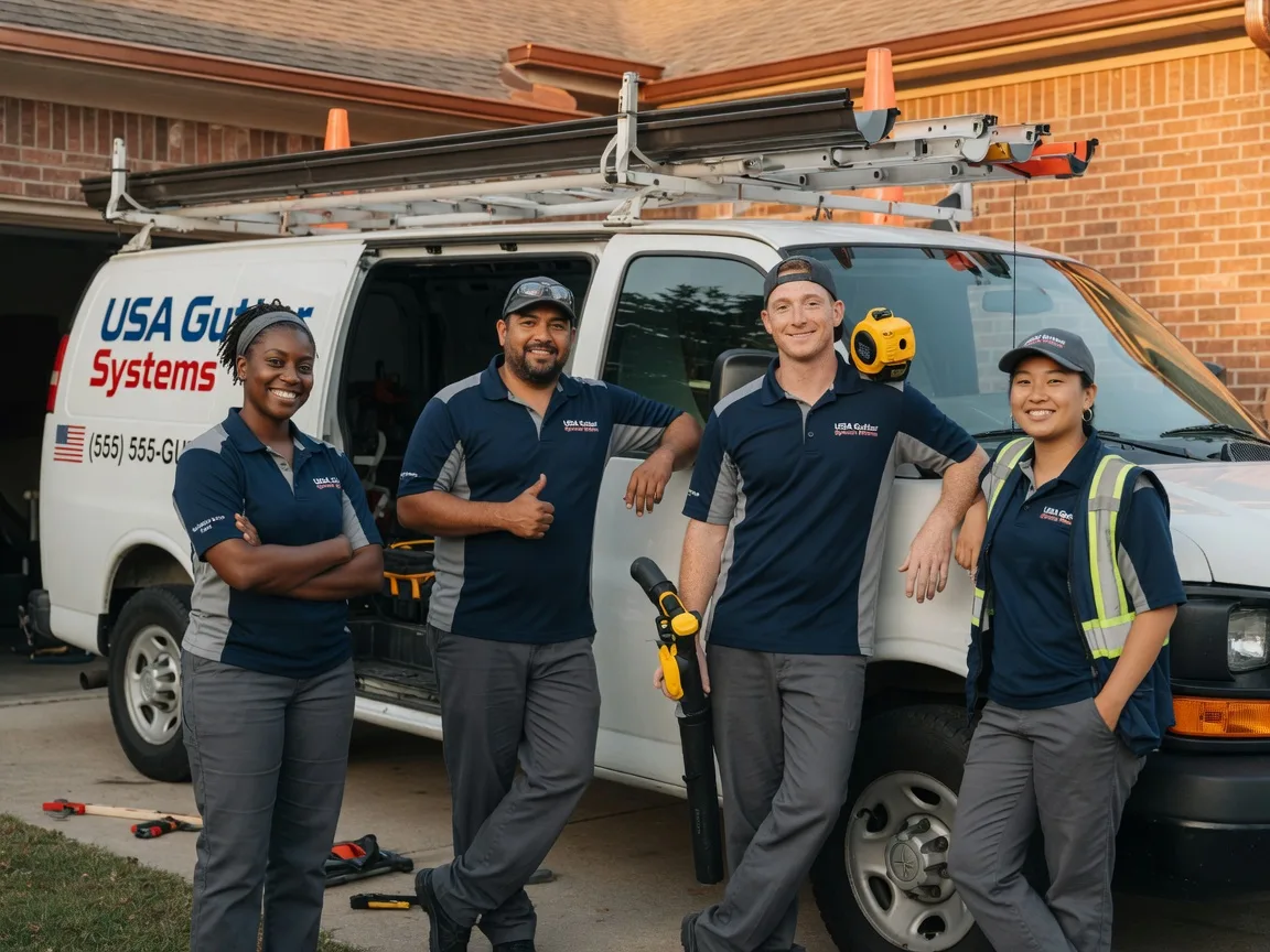 Gutter Installation company in Rew, PA